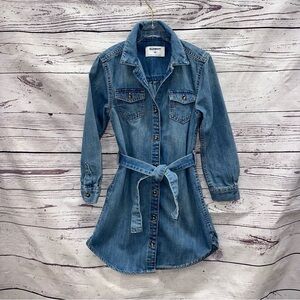 Old Navy Denim Shirt Dress Size 6